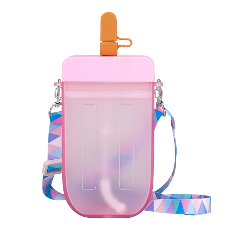 Drink Purses Ice Milk Coffee Straw Popsicle Bag Plastic Cup Shape Purse Fashion Shoulder Mini Handbag Drinking Bags