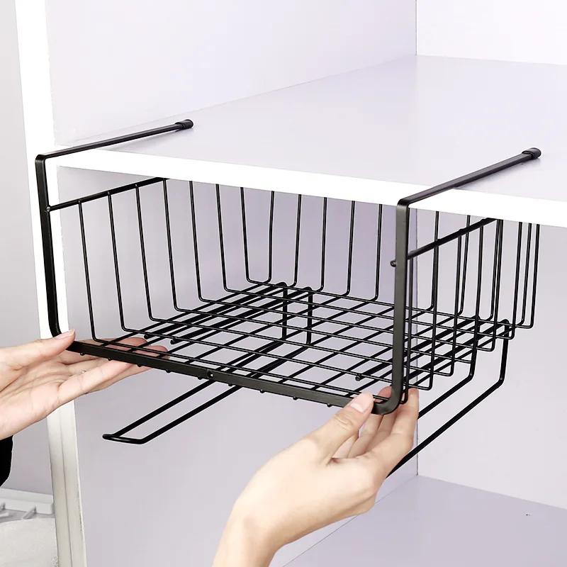 kitchen storage drawer basket metal wire storage baskets kitchen cabinet basket storage