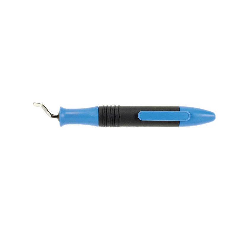 Shaviv Industrial Series GLO-BURR B Deburring Scraper Simple Economic Trimming Tool Plastic Handle Stainless Steel Material Box