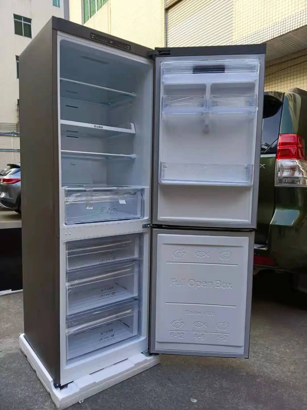 YCD-303W Portable medical refrigerator 2-8/-25 Combined Refrigerator and Freezer Medical chest refrigerator