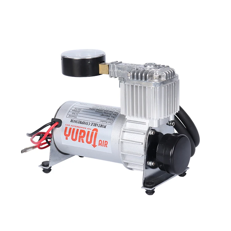 New Arrival Pneumatic DC 12V Twin Head Car Inflator Safe Use Air Pump Air Compressor for Air Horn