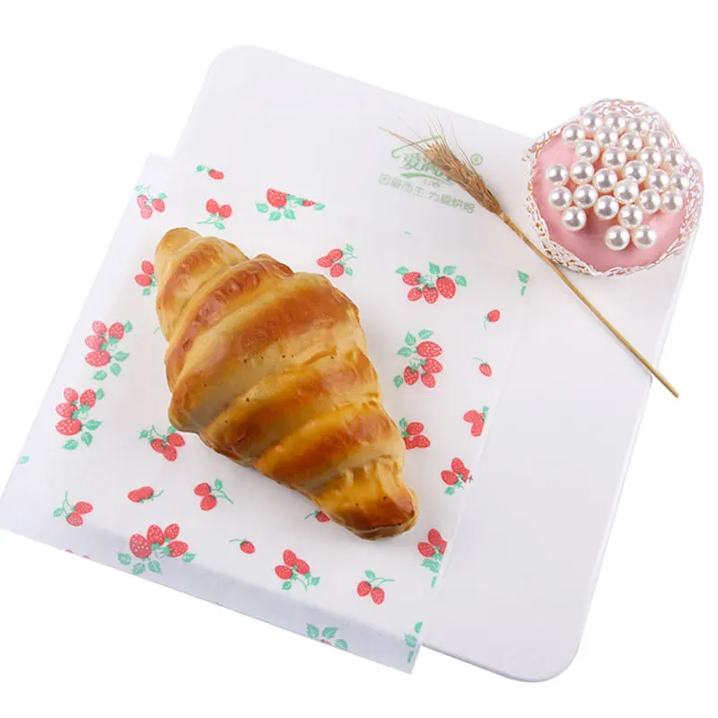 Food Grade Oil Proof Paper Baking Wrapping Paper Disposable Greaseproof Baking Paper for Party