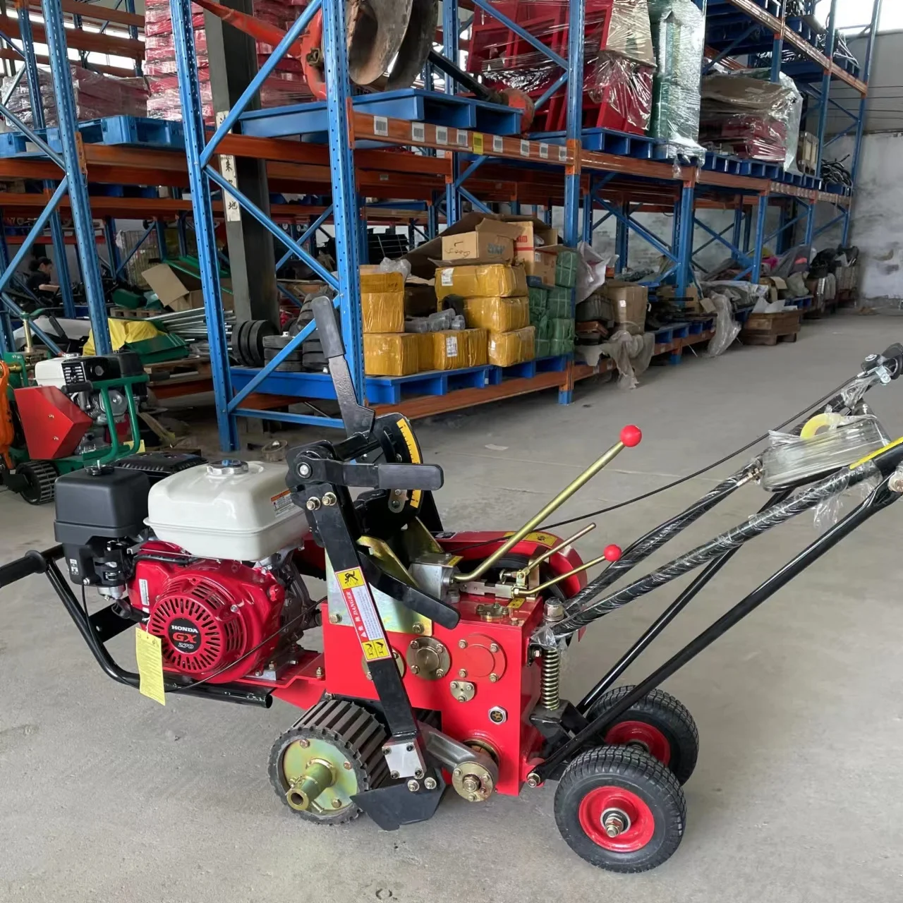 9 HP lawn mower grass cutting machine sod cutter Turf Cutter