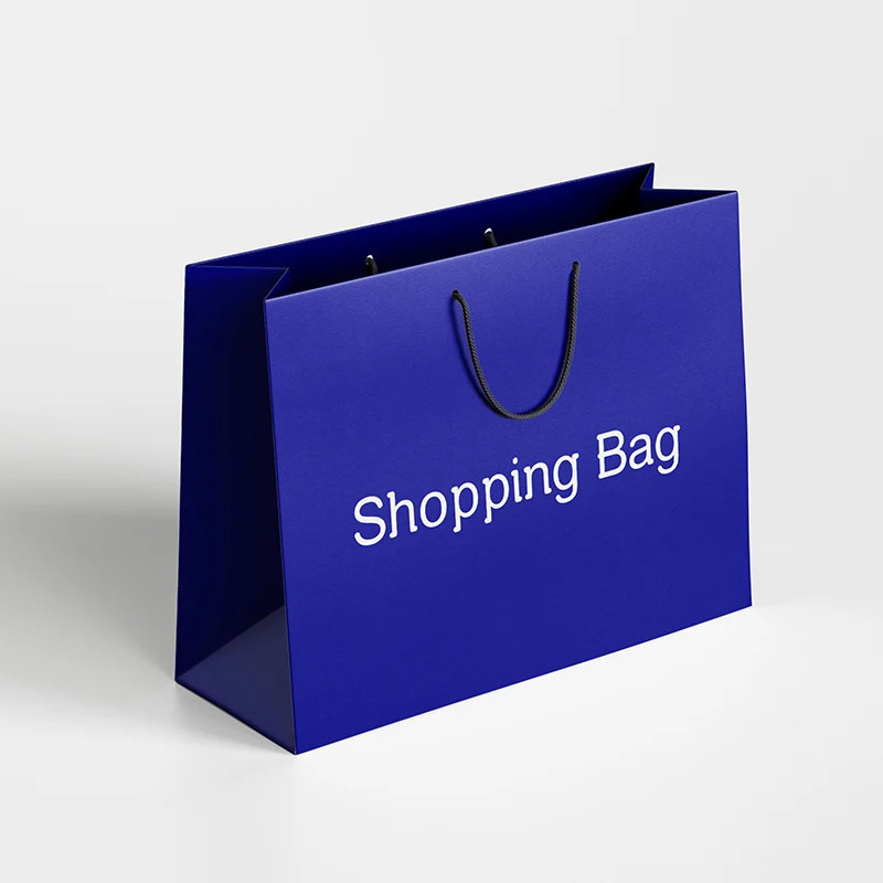 Free design customised luxury gift paper bag Wholesale Recyclable Shopping Paper Bag shoes paper bag