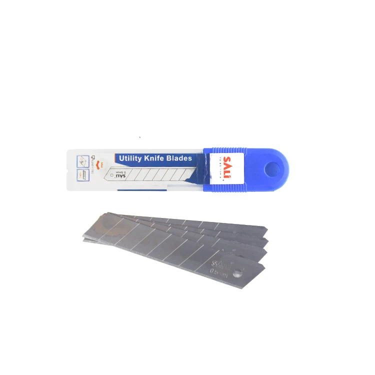 Sali 10 Pcs Box Cutter Letter Opener Snap off Replacement Blade Utility Knife Blades