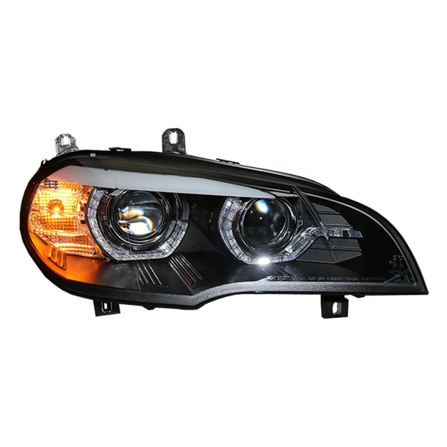  Без функции AFS модификация HID фары для X5 E70 от 2007 до