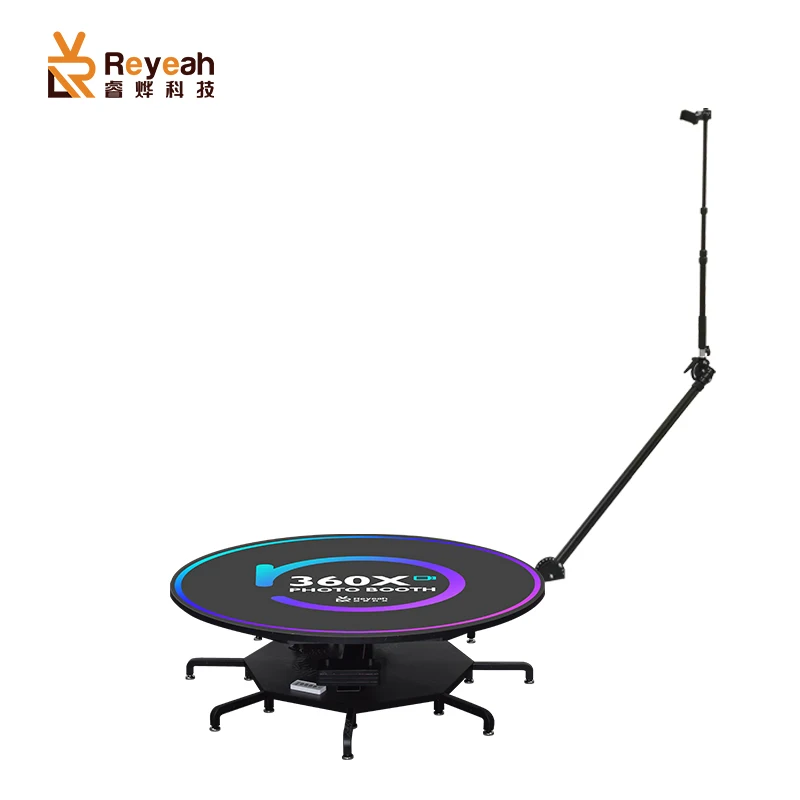 Buy A 360 booth Slow Fast Motion Rotating 120cm diameter with Low cost for DJ business