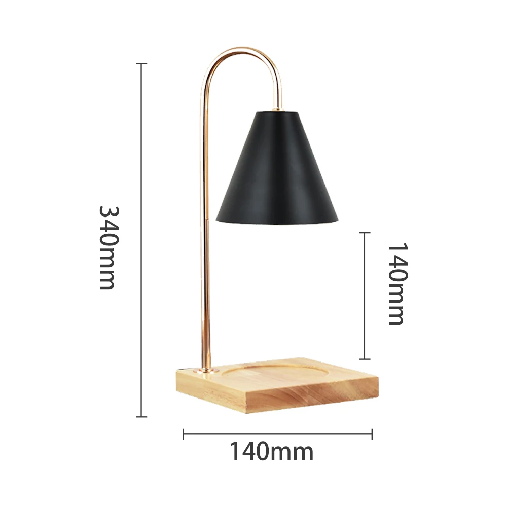 Europe Simple Exquisite Melting Wax Incense Burner Candle Warmer Lamp Table Lamp