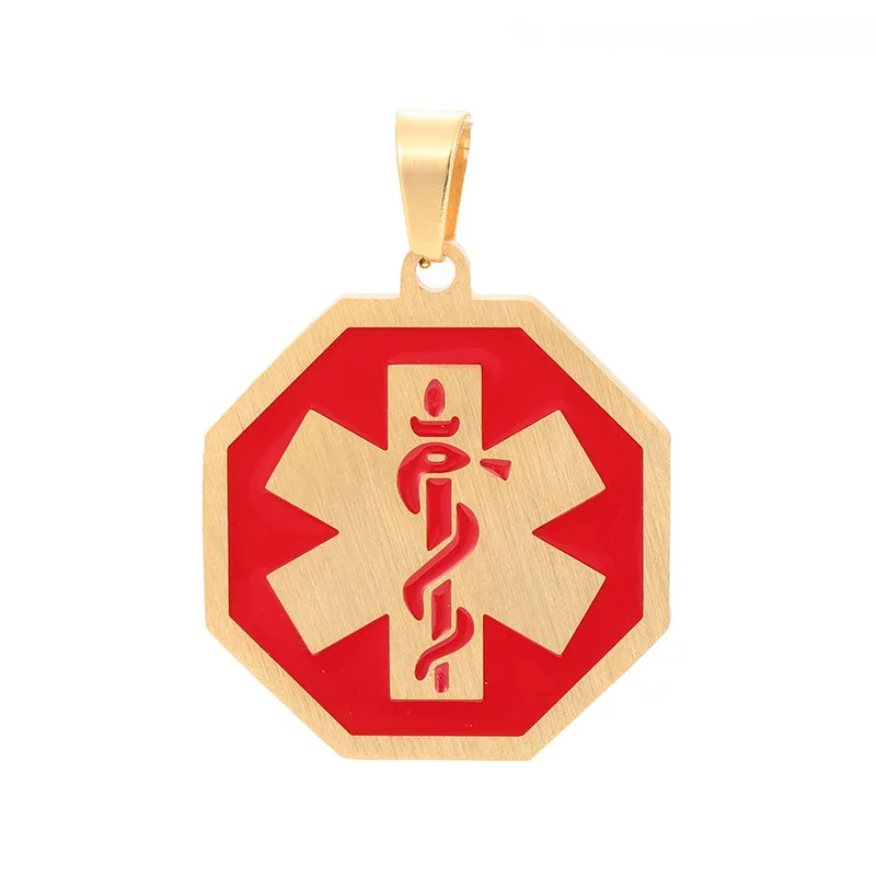 Fashion jewelry  stainless steel  heart of life medical Pendant