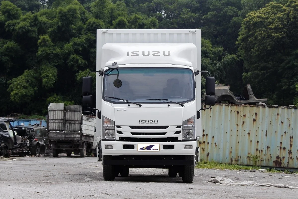 Qingling ISUZU Factory Truck 700P New 110km/h Automatic Cargo Truck Competitive Pricing for Transportation in China Fence