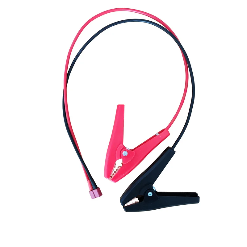 14AWG 50 см 100A RC зажим типа «крокодил» к XT60 разъем кабеля Q6 D6 полевой зарядный кабель автомобильный зажим для аккумулятора крокодиловый зажим