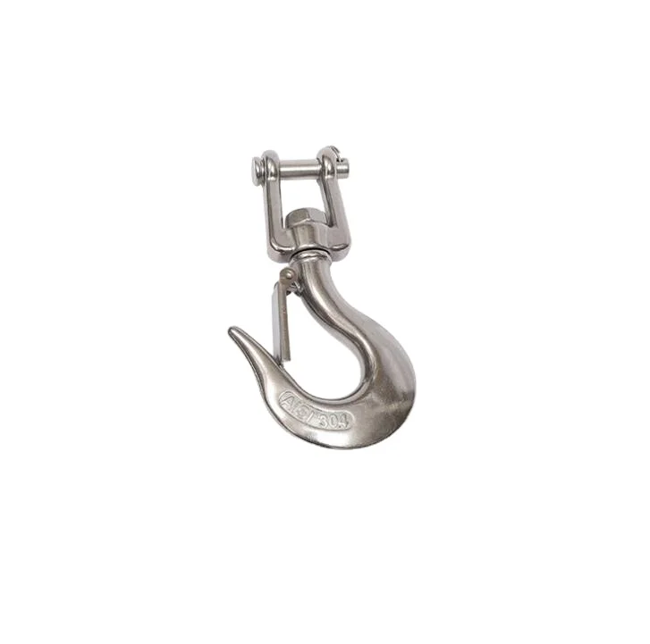 YH1997 304 stainless steel Swivel crane hook for crane lifting