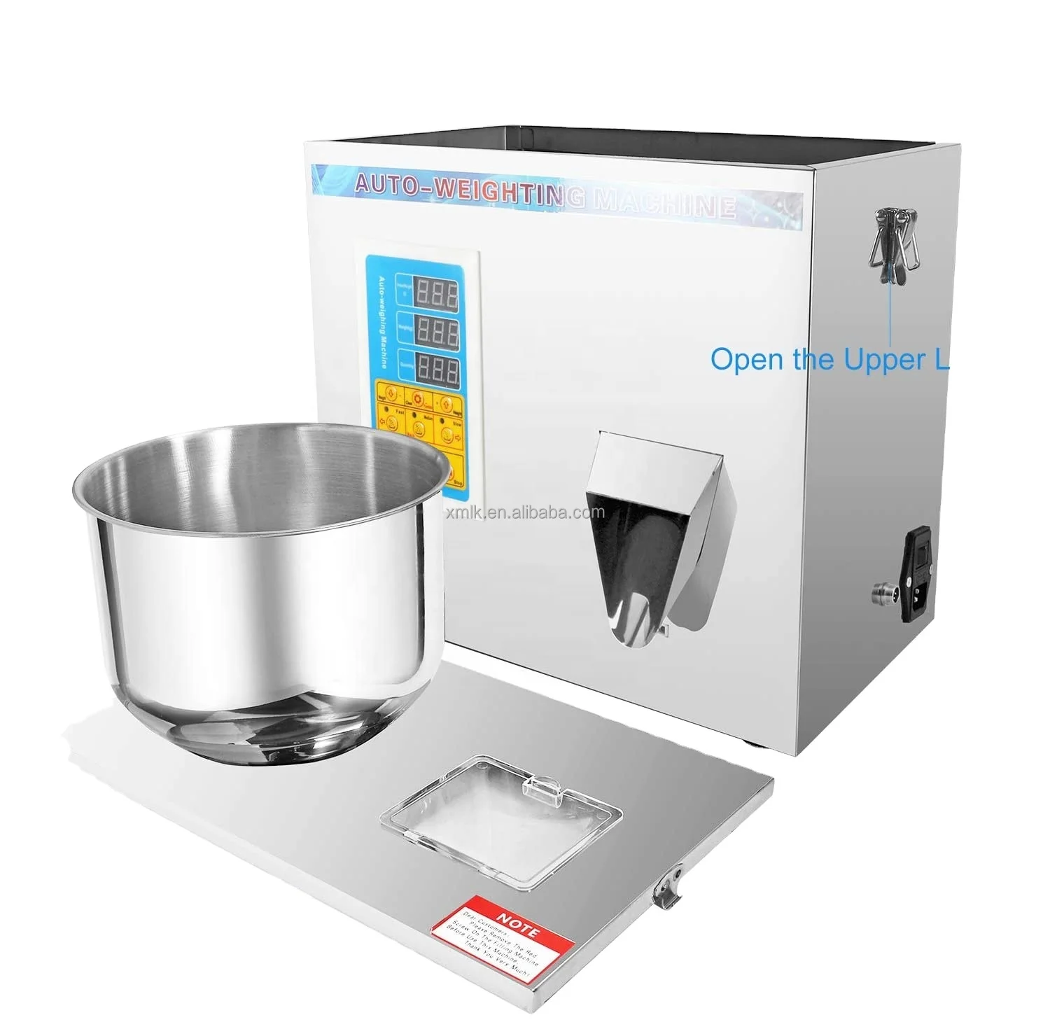 LINL LK-F-100 factory direct coffee bean vanilla bean protein powder filling machine