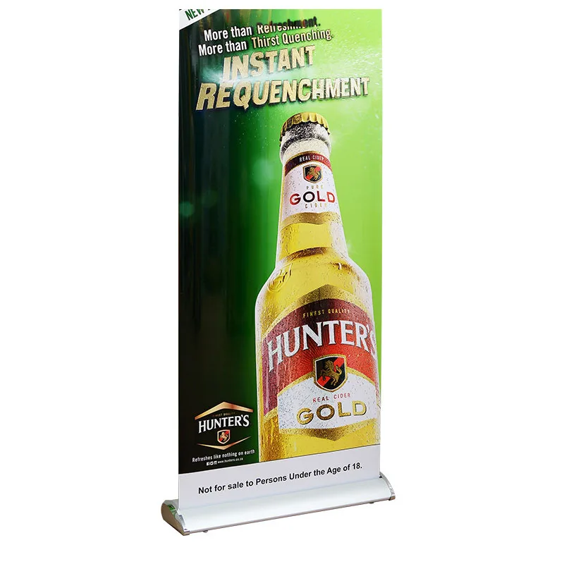 Portable 80*200cm Custom Size Retractable Promotion Activity Cheaper Advertising Display Roll Up Banner
