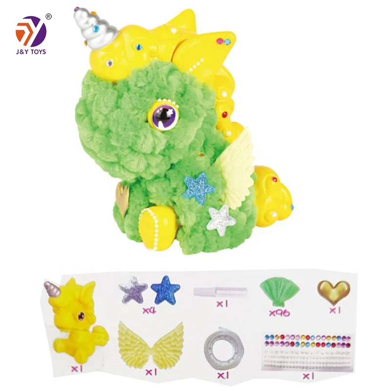 J&Y Plush Bean DIY Doll Dinosaur Animal Small Pet Wholesale Plush Elf Toy