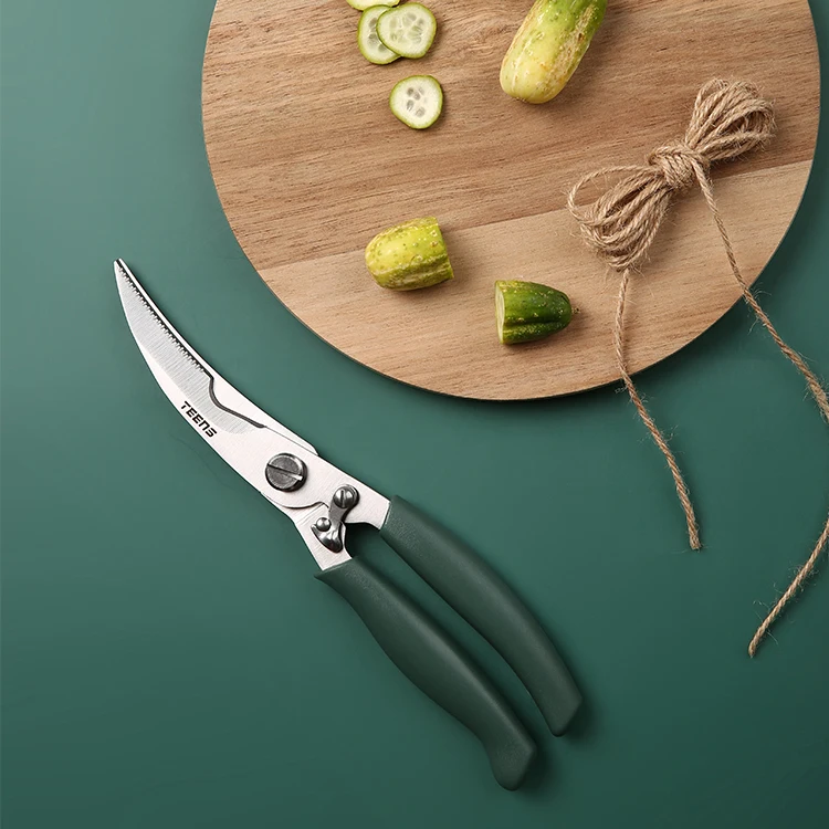 Heavy Duty kitchen scissors Poultry Shears For Bone, Chicken, Meat, Fish, Seafood, Vegetables.