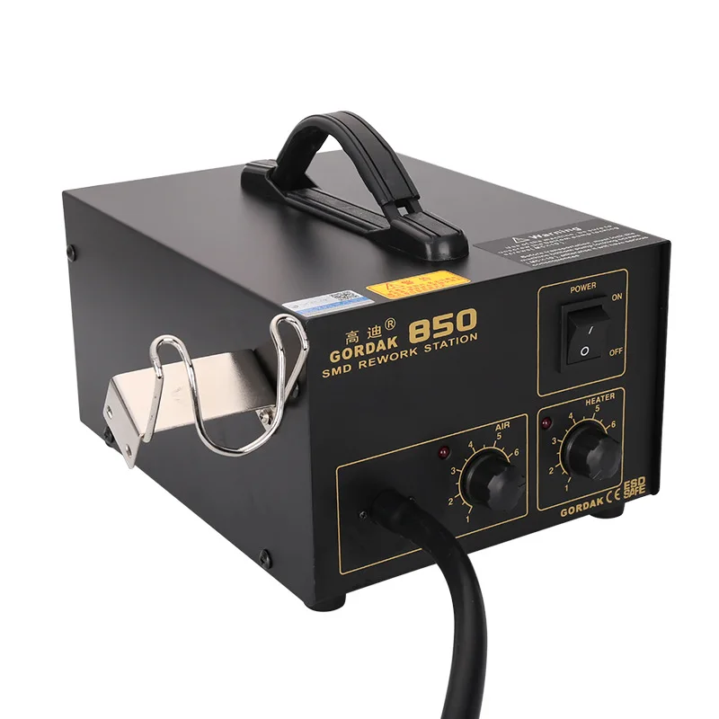 850 Rework Station Hot Air Gun For Desoldering And Welding Soldering Iron Station With Desoldering Gun