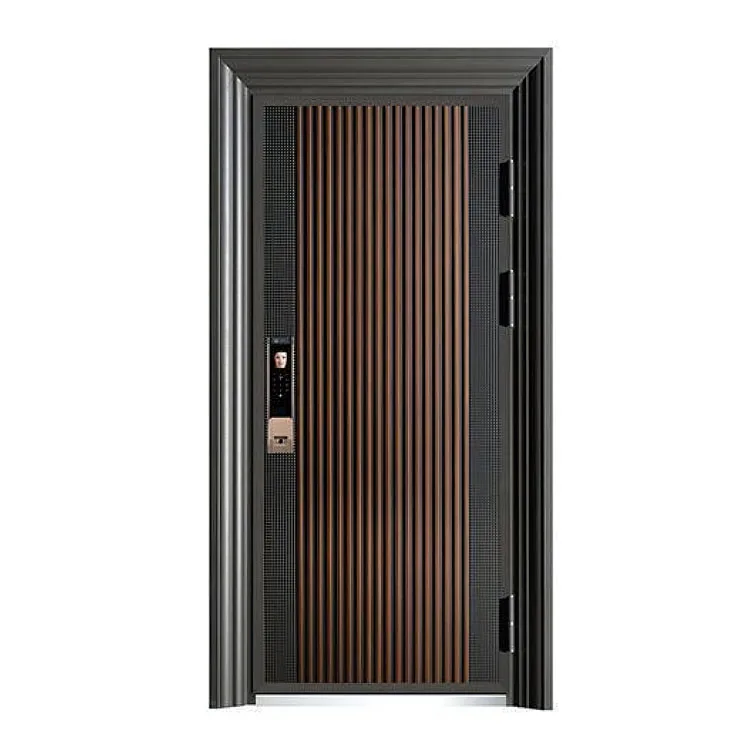 Современная передняя дверь JBDhome главный вход с умным замком нержавеющая сталь алюминиевая Главная Дверь безопасности