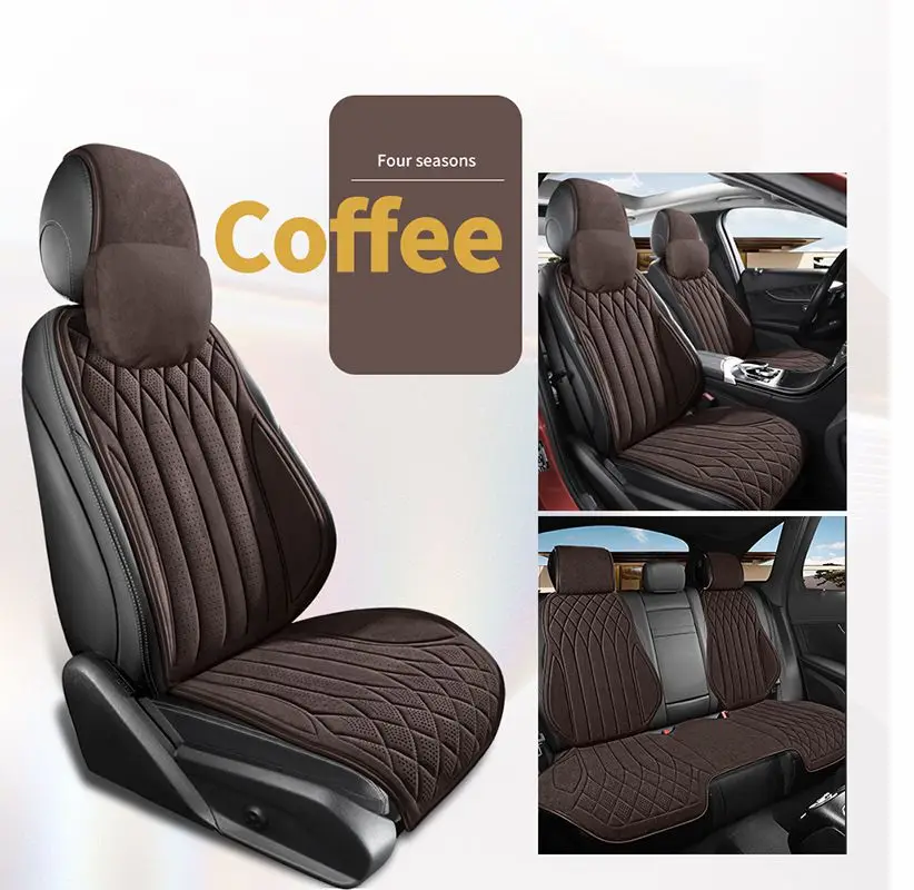 High Quality Customized Car Rear Seat Cover Car Cushion Leather Cute Leather Car seat Covers in Stock