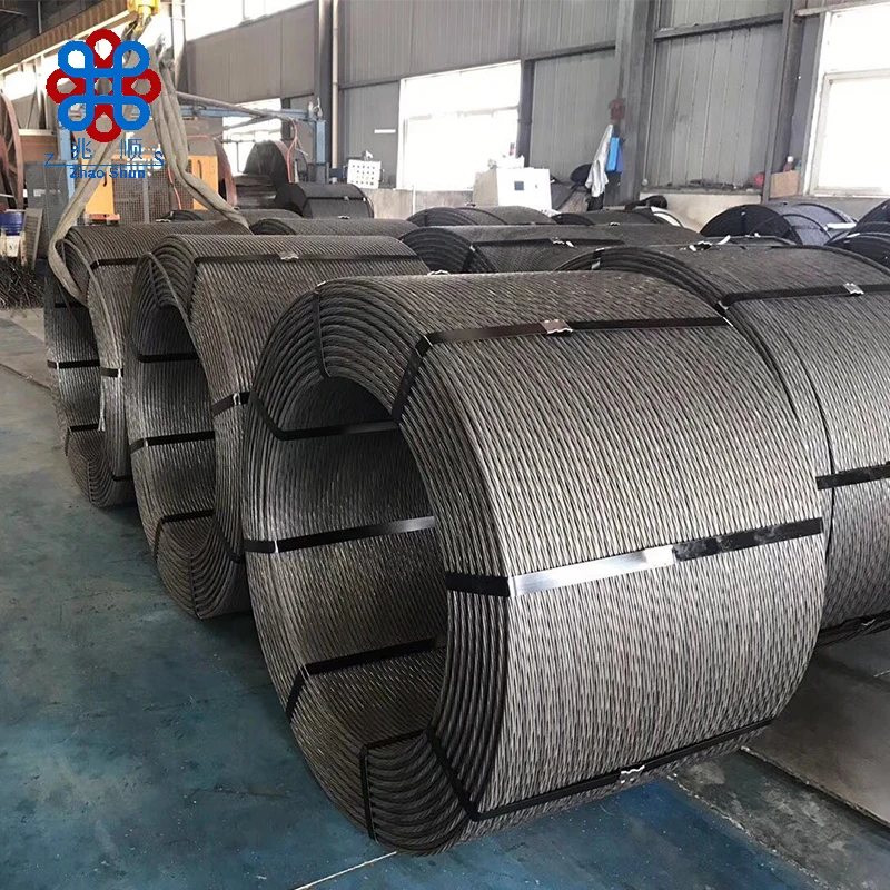 Заводской Высокоуглеродистый стальной трос из поликарбоната с низким уровнем релаксации