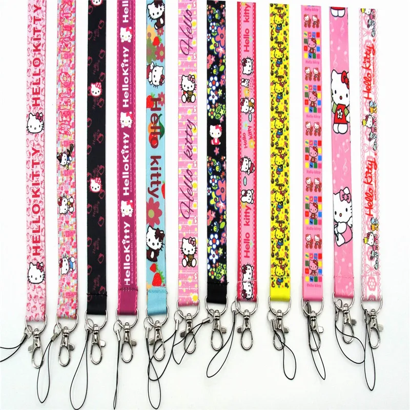  Custom lanyard ribbon polyester Cartoon Lanyard Mario Bros Neck Strap anime halloween