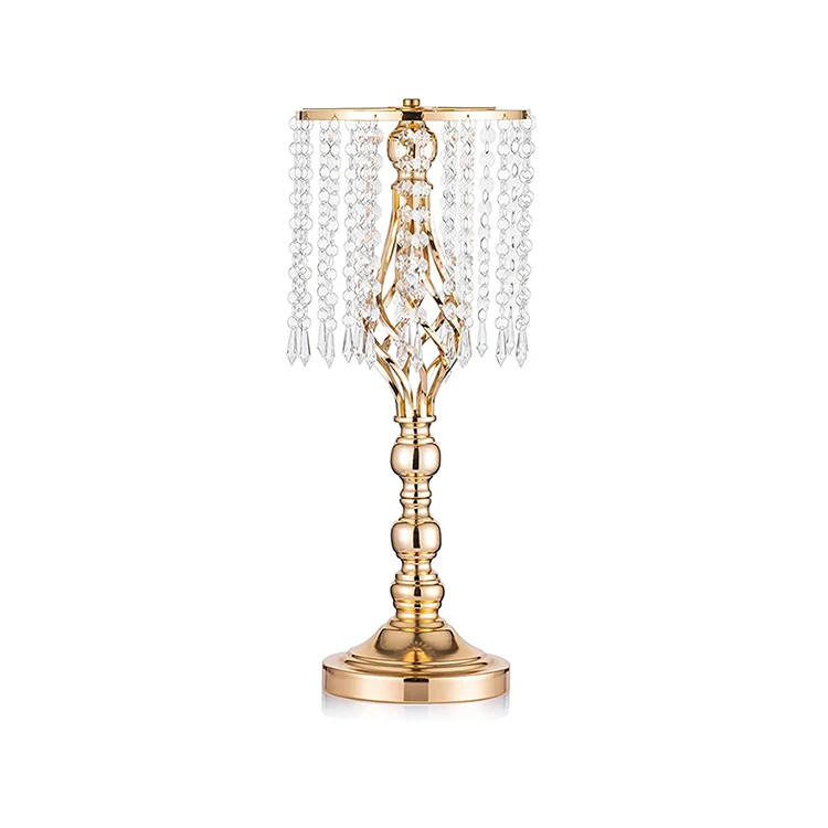 Wedding Decoration Stands Crystal Gold Silver Metal Flowers Table  Wedding Centerpieces For Party
