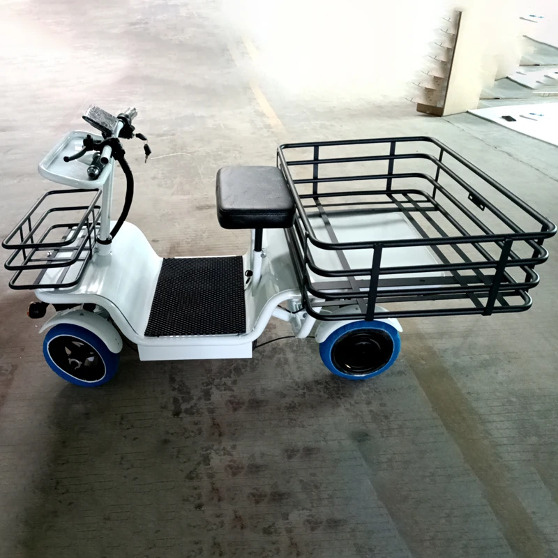 Big Power Heavy Duty Electric Cargo Vehicle 1000W High Speed Four Wheel Cargo Bike Truck Cargo Tricycle
