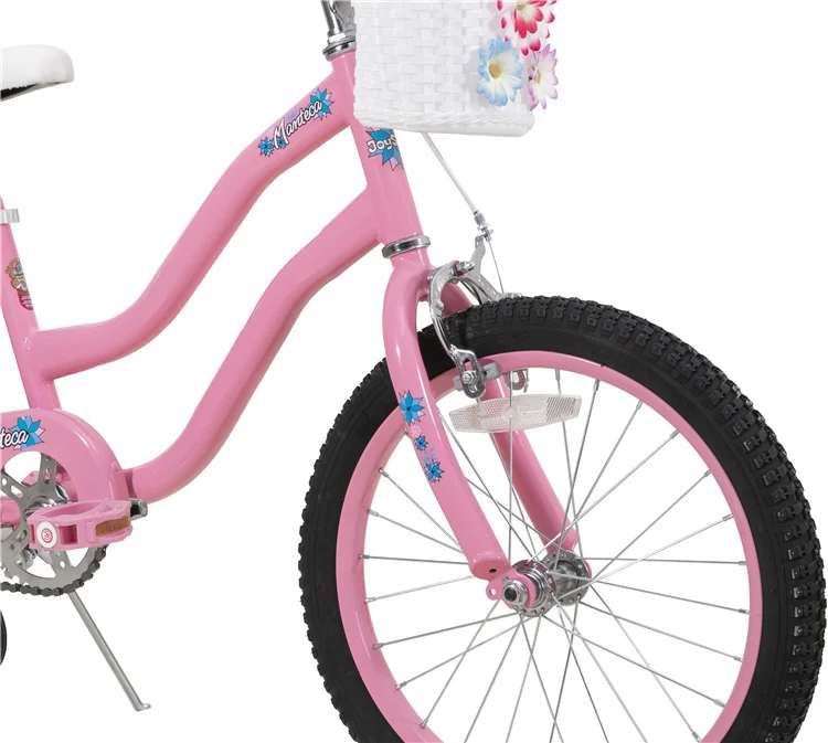 18 inch 20 inch pink girls bicycle cruiser bike for kids