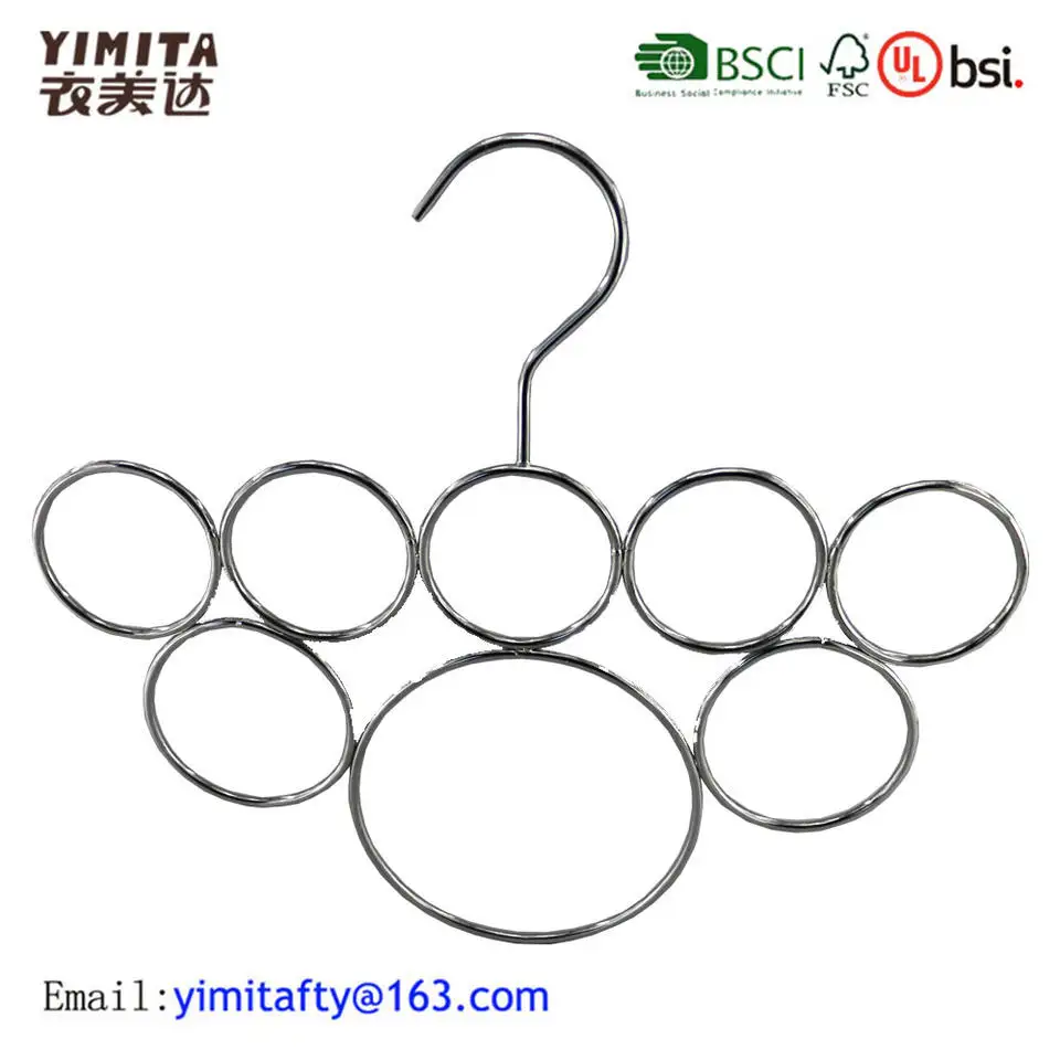 Scarf Hanger6pcs Space Saver Saving Wonder Metal Magic Hanger Clothes Closet Organize Hook factory sale Glory Hanger