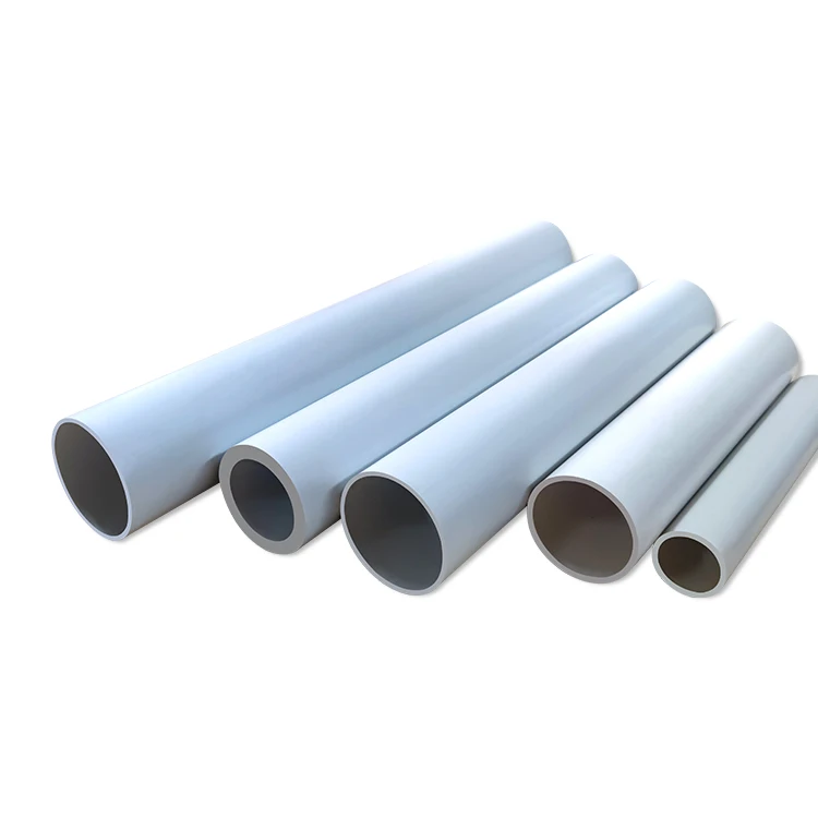 Factory Custom High Quality Pipe Pvc Size Plastic Toy Tube PVC Profile Pvc Tubes For Building
