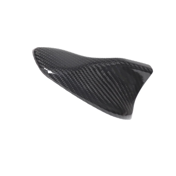 For Jaguar F-TYPE 2013-2024 Real Carbon Fibre Exterior Accessories Roof Shark Fin Antenna Decoration Panel Cover