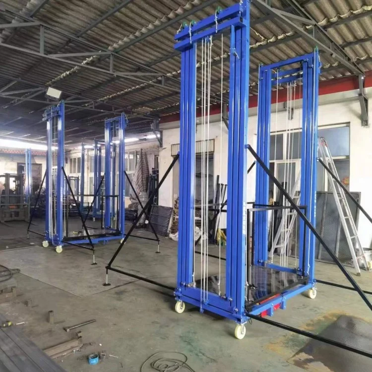 New Remote Control Electric scaffold wall mounted lift platform For Paint The Wall