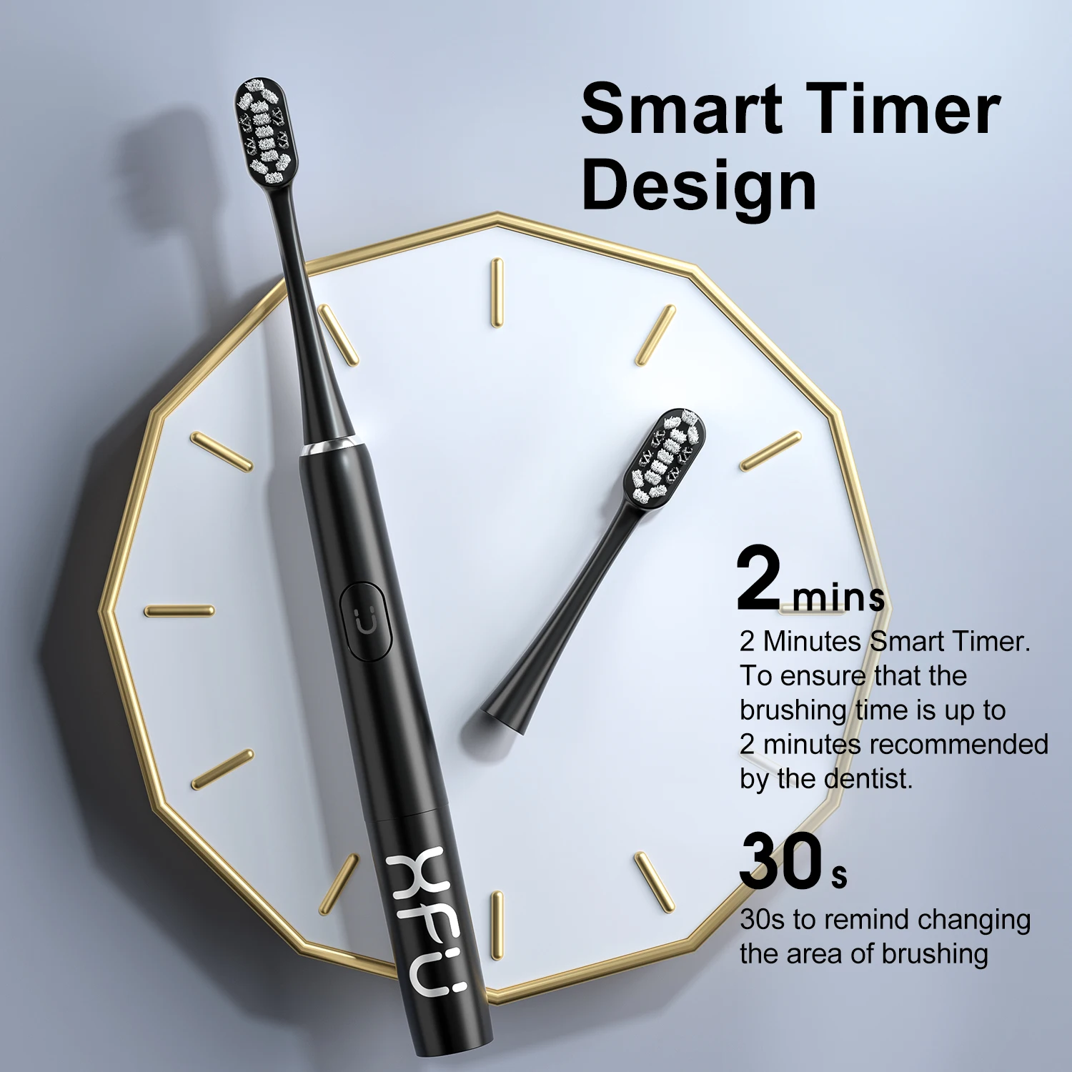 Seago SG-2007 Adult Slim Automatic Hot Selling Waterproof Battery Powered Wholesale Sonic Electric Toothbrush