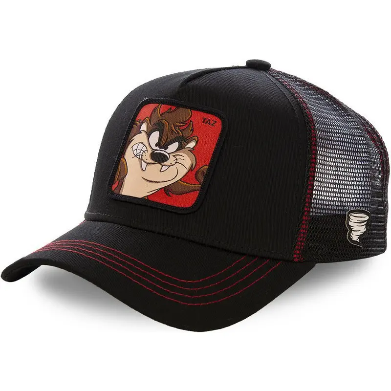 Hot selling cartoon baseball cap Summer net hat Rabbit Duck hat 3D embroidery custom 100% cotton mesh American trucker hat