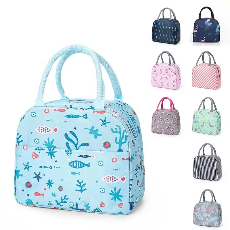 Wholesale High Quality Large Capacity Kids Outdoor Thermal, Printing Tote Cooler Picnic Insulated Lunch bags boxes/