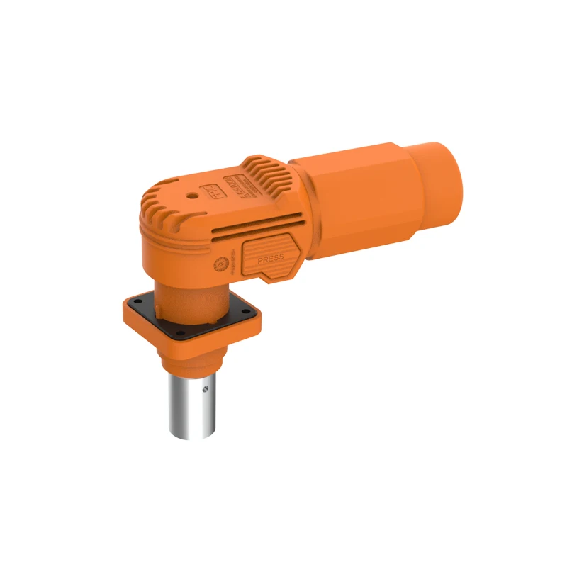 200A Copper Bar Through Hole Receptacle HV Lithium Batter Connector