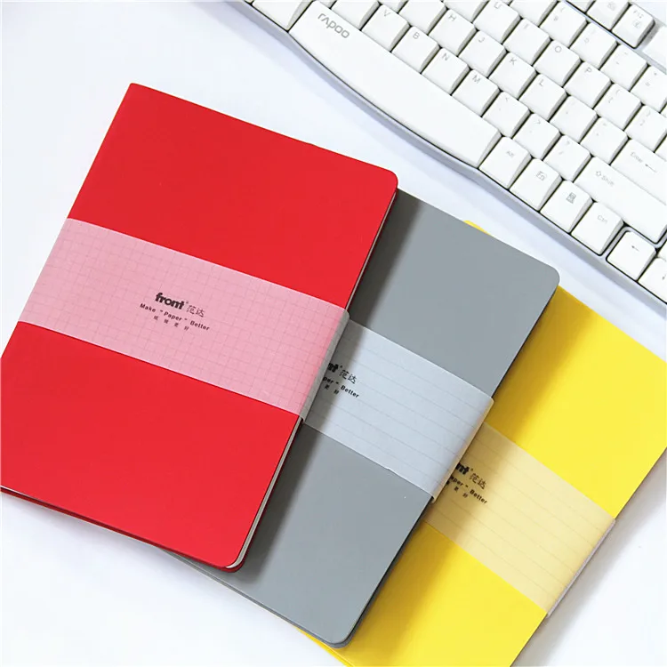 Custom Printing A5 Pu Leather with Emboss Logo School Custom Logo Notebook Journal Notebook Diary Custom Soft Cover Notebook FA5