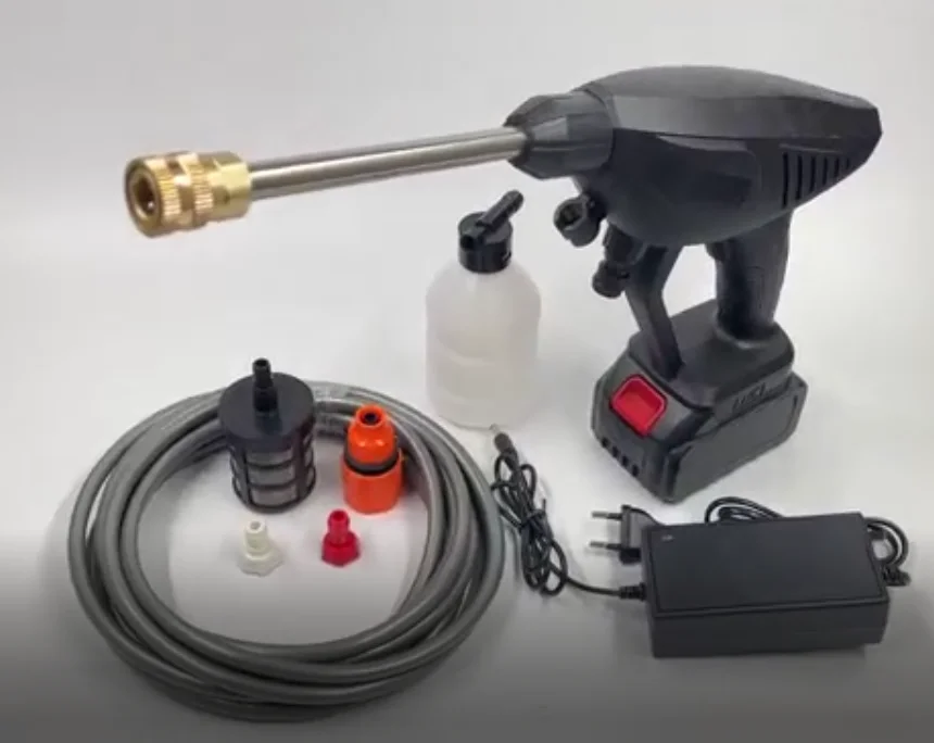 2022 аккумулятор 388VF 300 Вт 21 в новые горячие товары Высококачественная портативная мойка высокого давления бытовая водяная пушка для автомойки