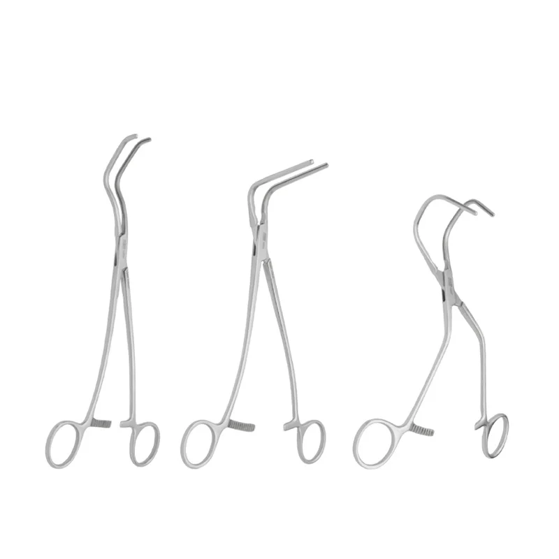 SHINVA Debakey Satinsky Vascular Clamp Atraumatic Cardiovascular Forceps