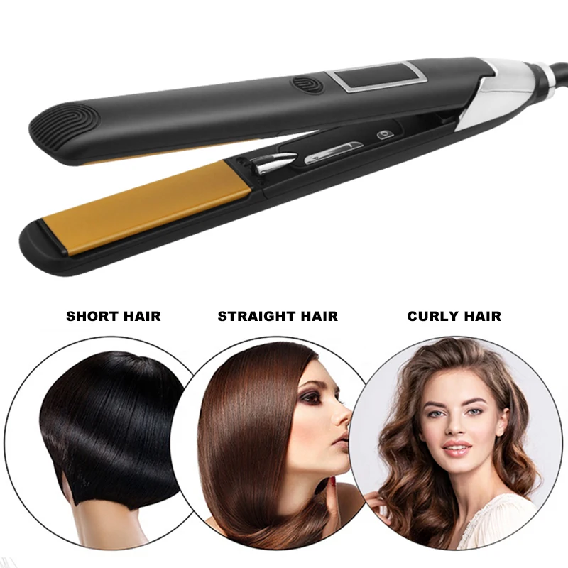 Hot Selling 3D Splint Multifunction Titanium Plate Professional 450 Degrees Hair Straightener Flat Iron