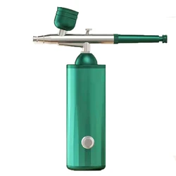 Zkagile High Pressure Oxygen Spray Beauty Facial Spray Skin Hydrating Beauty Device Blue Oxygen Injection Water Meter