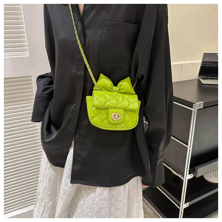 2024 small Crossbody Bag pu leather mini shoulder kids handbags cute girls purse wholesale