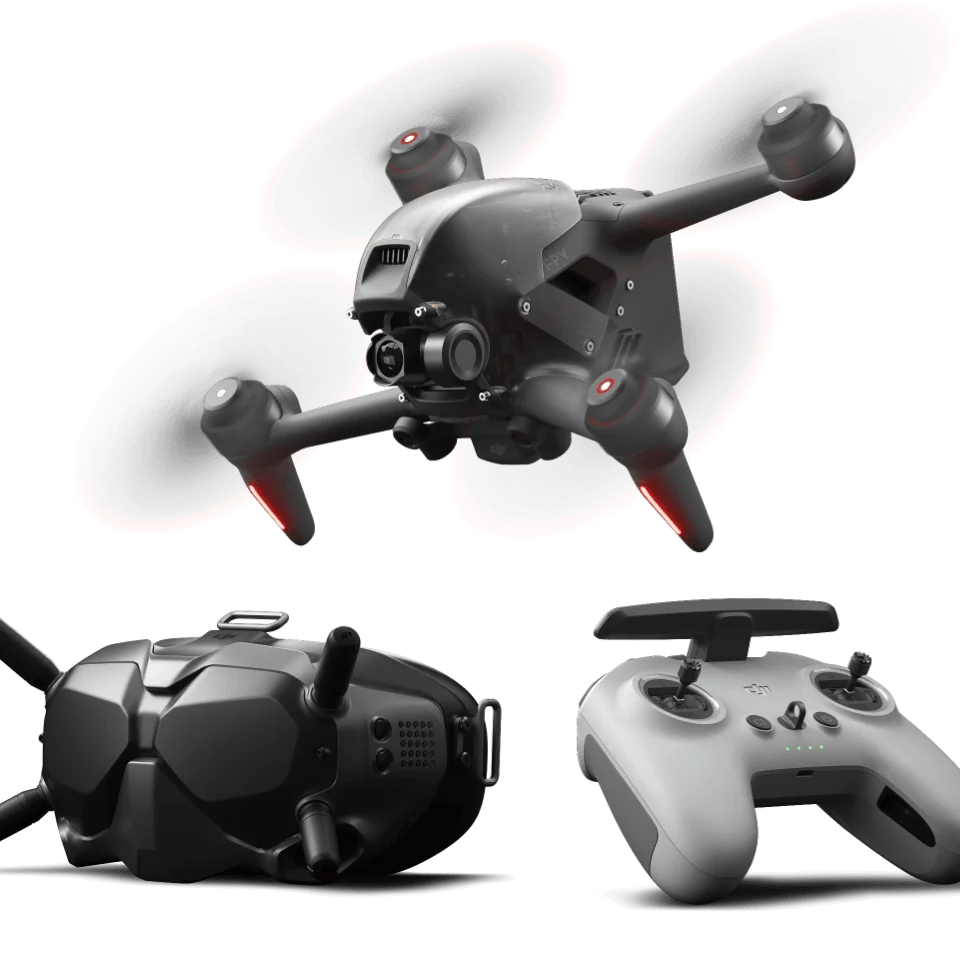 DJI FPV immersive flight bringing together 4K/60fps ultra-clear image 150 ultra-wide viewing Angle 10 km image transmission