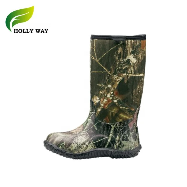 
Hot Sale Neoprene Rubber Men Rain Boots for Horse 