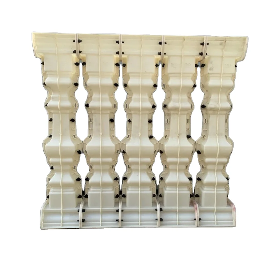 2024 Concrete casting in place baluster Molds for outdoor garden decoration