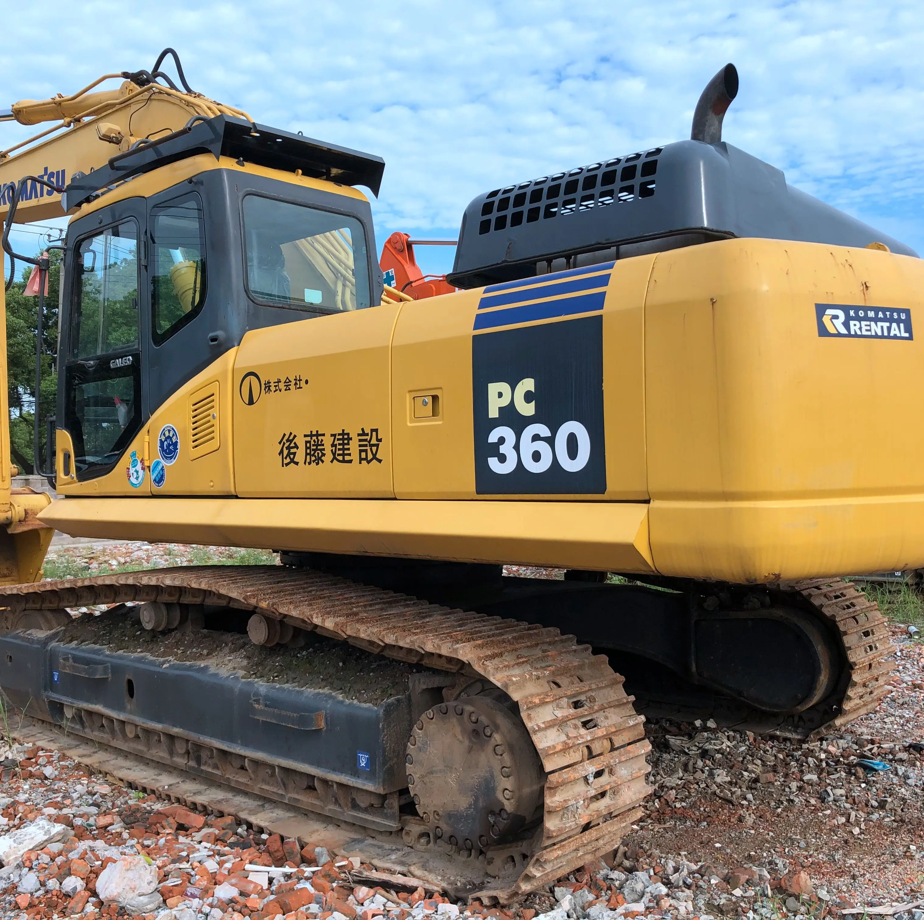 Original Big Japan Komatsu PC360 used excavator for sale/komatsu excavator PC400 PC450