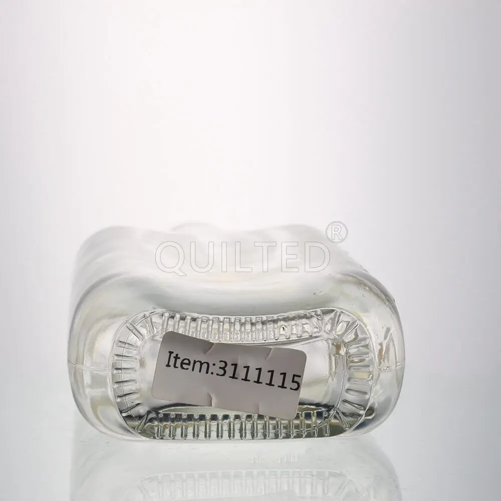 The Same Type Flat Glass Bottle Various Famous Spirits Vodka Gin Rum Alcohol Whisky Tequila Liqueur Brandy Liquor Glass Bottle