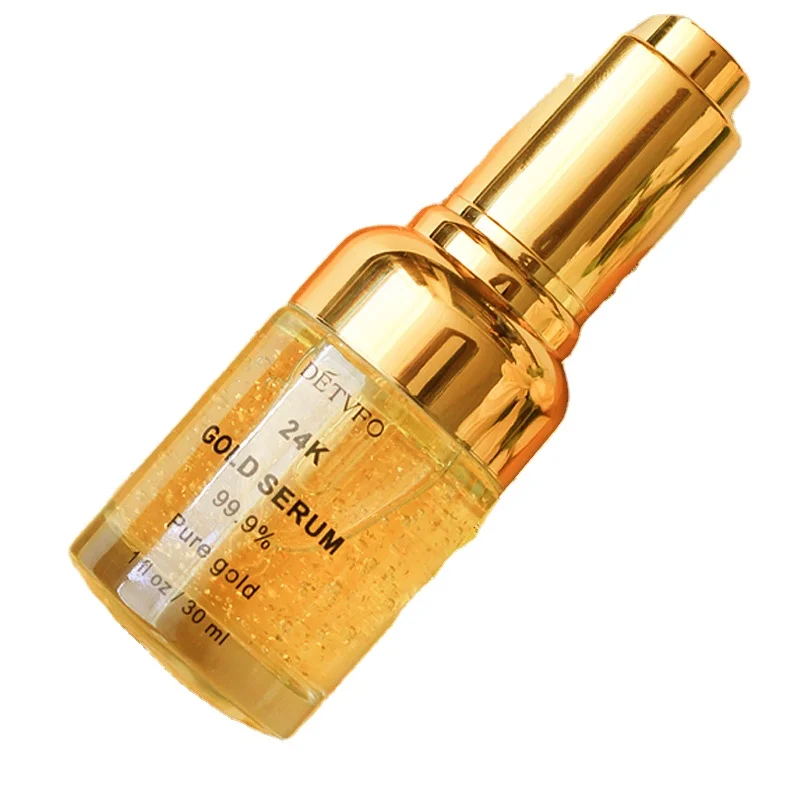 wholesale 24k Gold Serum Whitening Moisturizing Hyaluronic Acid Facial Essence Productos De Belleza Korea Skin Care Serum