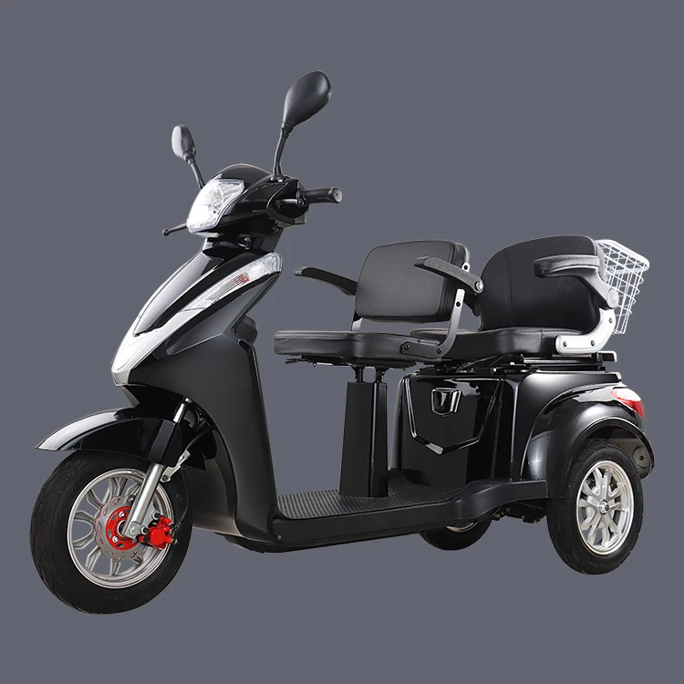 VISTA-L2 EEC утвержден инвалидные кресла-2 сиденья способный преодолевать Броды для взрослых 3 колеса китайский Электрический