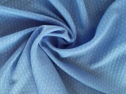 Polyerter/Rayon Fabric Dobby Star Fabric Babysbreath with soft hand-feel Cupro-like rayon fabric for women dress/clothes